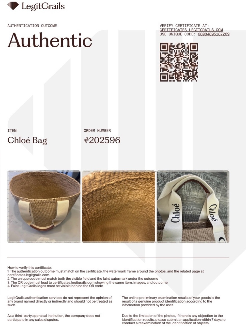 Chloé X Mifuko Woody Large woven basket tote - Picture 9 of 9